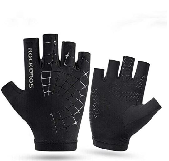 ROCKBROS S202 Fingerlos Sporthandschuhe Halbfingerhandschuhe - Image 1