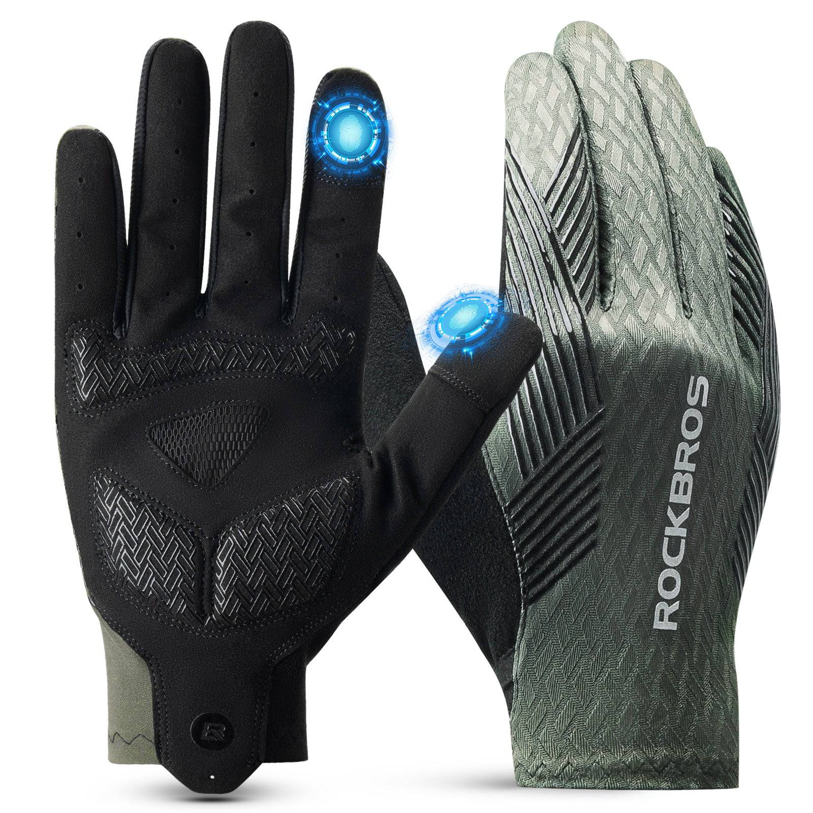 Fahrradhandschuhe Damen/Herren Touchscreen Anti-Rutsch Dünne ROCKBROS - Image 1