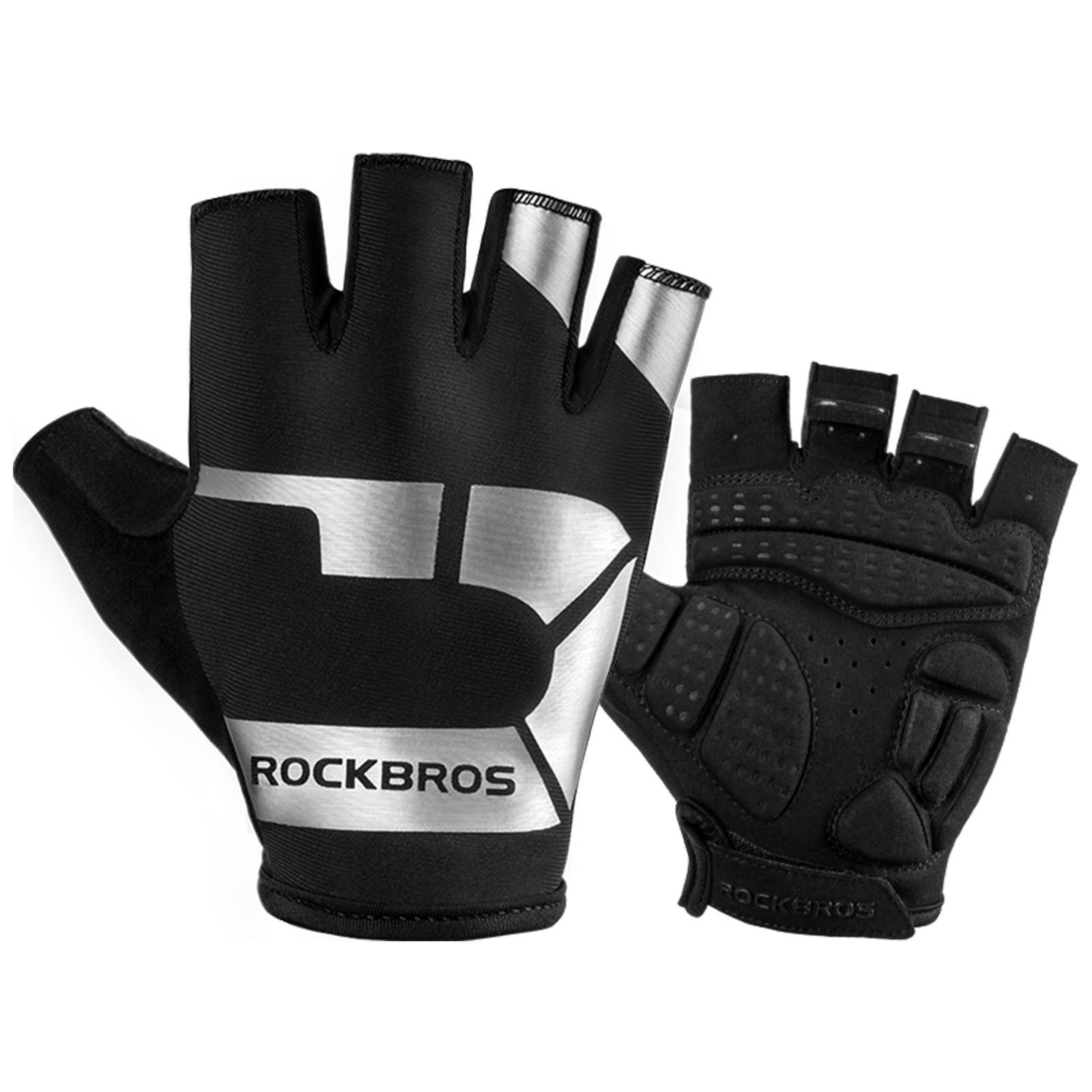 Frühlings- und Herbst-Sport-Reithandschuhe Anti-Rutsch und reflektierend ROCKBROS - Image 1